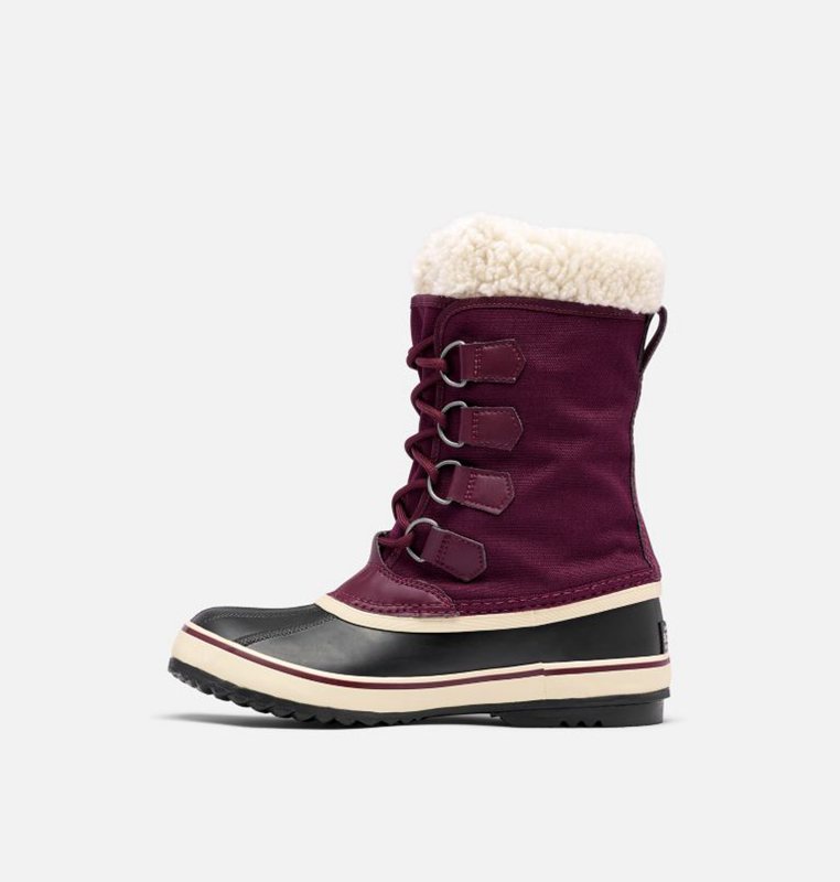 Womens Snow Boots Purple/Black - Sorel Winter Carnival™ Low - 439105-OPX